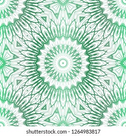 geometric pattern in lace style. Ethnic ornament. Vector illustration. For modern interior design, fashion textile print, wallpaper.
