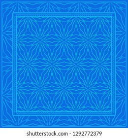 geometric pattern in lace style. Ethnic ornament. Vector illustration. For modern interior design, fashion textile print, wallpaper