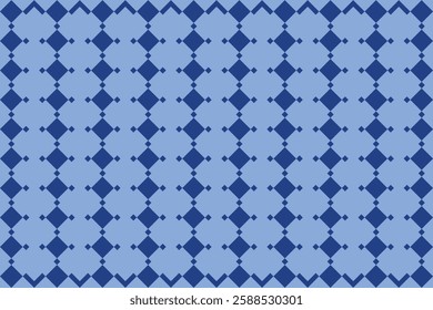 Geometric pattern with light blue rhombuses shape effect in blue colors.