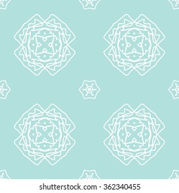 The geometric pattern with lines ,Abstract seamless pattern, Vector seamless pattern.  Powder Blue Seamless pattern. Seamless floral pattern.