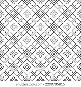 Patrón geométrico de las líneas.  Patrón blanco y negro para página web, texturas, tarjeta, afiche, tela, textil.