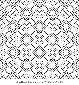 Patrón geométrico de las líneas.  Patrón blanco y negro para página web, texturas, tarjeta, afiche, tela, textil.