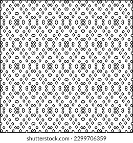 Patrón geométrico de las líneas.  Patrón blanco y negro para página web, texturas, tarjeta, afiche, tela, textil.