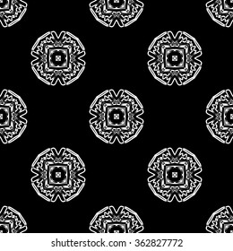 The geometric pattern with lines , black and white Vector seamless pattern, Vector Seamless pattern, Repeating geometric, Seamless floral pattern,Modern stylish texture.