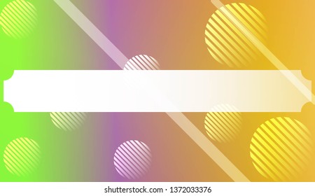 Geometric Pattern With Lines, Circle . For Template Cell Phone Backgrounds. Vector Illustration with Color Gradient.