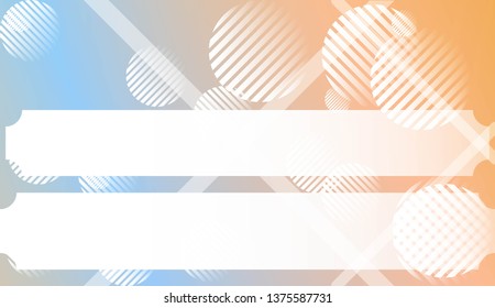 Geometric Pattern With Lines, Circle . For Template Cell Phone Backgrounds. Vector Illustration with Color Gradient.