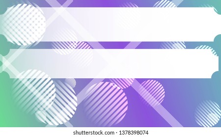 Geometric Pattern With Lines, Circle . For Template Cell Phone Backgrounds. Vector Illustration with Color Gradient.