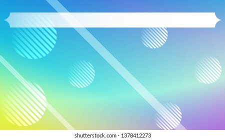 Geometric Pattern With Lines, Circle . For Template Cell Phone Backgrounds. Vector Illustration with Color Gradient.