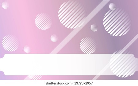 Geometric Pattern With Lines, Circle . For Template Cell Phone Backgrounds. Vector Illustration with Color Gradient.