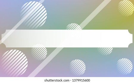 Geometric Pattern With Lines, Circle . For Template Cell Phone Backgrounds. Vector Illustration with Color Gradient.