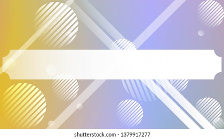 Geometric Pattern With Lines, Circle . For Template Cell Phone Backgrounds. Vector Illustration with Color Gradient.