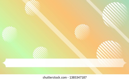 Geometric Pattern With Lines, Circle . For Template Cell Phone Backgrounds. Vector Illustration with Color Gradient.
