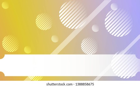 Geometric Pattern With Lines, Circle . For Template Cell Phone Backgrounds. Vector Illustration with Color Gradient.