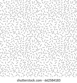Geometric pattern with lines. in retro memphis style, fashion 80-90s. - seamless. Funny geometrical abstract background. Stock vector