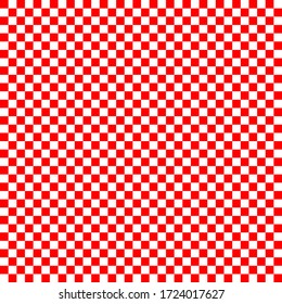 Geometric pattern with lines, rhombuses A seamless vector background. RED -white