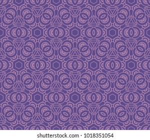 Geometric pattern with lines, rhombuses, simple form. Seamless vector background.
