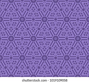 Geometric pattern with lines, rhombuses, simple form. Seamless vector background.