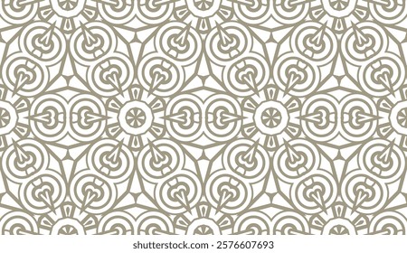 Geometric pattern with lines, rhombuses, simple form. Seamless vector background.