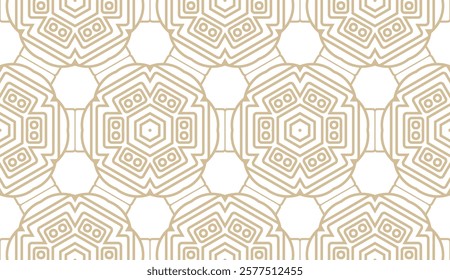 Geometric pattern with lines, rhombuses, simple form. Seamless vector background.