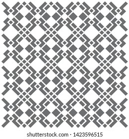 The geometric pattern with lines. Seamless vector background. White and gold texture. Graphic modern pattern. Simple lattice graphic design