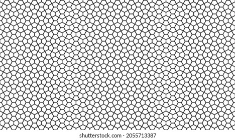 The geometric pattern with lines. Seamless vector background. White and Black texture. Graphic modern pattern. Simple lattice graphic design