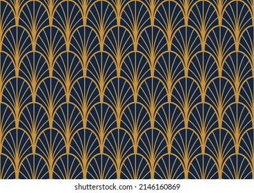 The geometric pattern with lines. Seamless vector background.