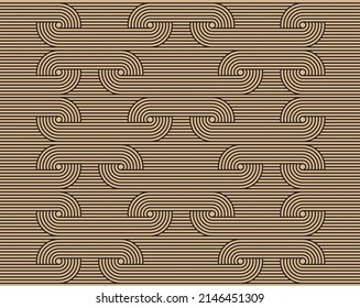 The geometric pattern with lines. Seamless vector background.
