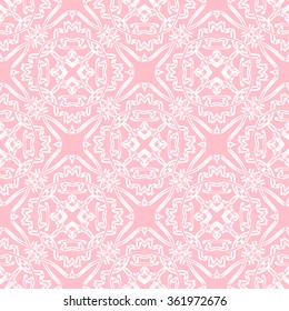 The geometric pattern with lines ,Tints of Pink Seamless pattern, Vector Seamless pattern. Repeating geometric, Seamless floral pattern.