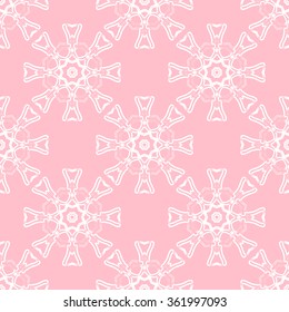 The geometric pattern with lines ,Tints of Pink Seamless pattern, Vector Seamless pattern. Repeating geometric, Seamless floral pattern.