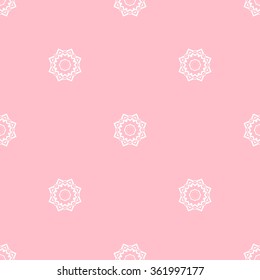 The geometric pattern with lines ,Tints of Pink Seamless pattern, Vector Seamless pattern. Repeating geometric, Seamless floral pattern.