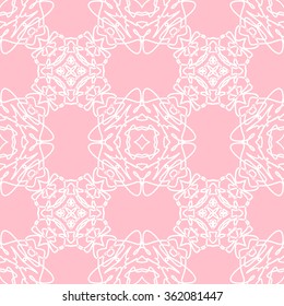 The geometric pattern with lines ,Tints of Pink Seamless pattern, Vector Seamless pattern. Repeating geometric, Seamless floral pattern.