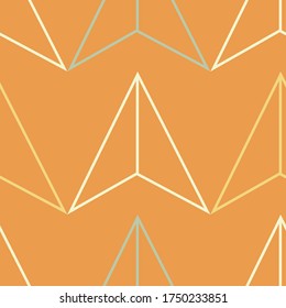 Geometric pattern with lines, triangles. Seamless vector background. Graphic modern pattern.