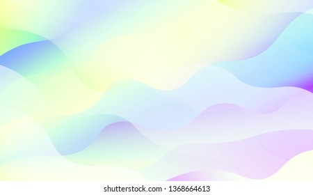 Geometric Pattern With Lines, Wave. Abstract Blurred Gradient Background. For Screen Cell Phone, Presentation Background, Package. Vector Illustration