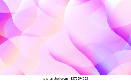 Geometric Pattern With Lines, Wave. Abstract Blurred Gradient Background. For Screen Cell Phone, Presentation Background, Package. Vector Illustration