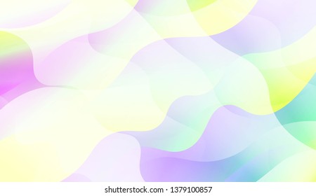 Geometric Pattern With Lines, Wave. Abstract Blurred Gradient Background. For Screen Cell Phone, Presentation Background, Package. Vector Illustration