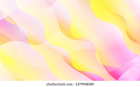 Geometric Pattern With Lines, Wave. Abstract Blurred Gradient Background. For Screen Cell Phone, Presentation Background, Package. Vector Illustration