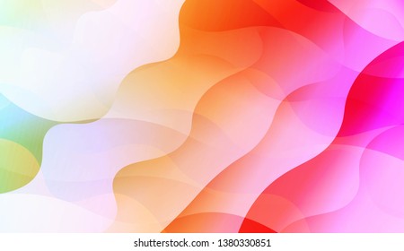 Geometric Pattern With Lines, Wave. Abstract Blurred Gradient Background. For Screen Cell Phone, Presentation Background, Package. Vector Illustration