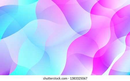 Geometric Pattern With Lines, Wave. Abstract Blurred Gradient Background. For Screen Cell Phone, Presentation Background, Package. Vector Illustration