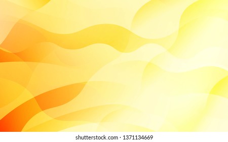 Geometric Pattern With Lines, Wave. Blur Sweet Dreamy Gradient Color Background. For Your Graphic Invitation Card, Poster, Brochure. Vector Illustration