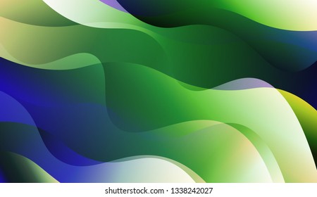 Geometric Pattern With Lines, Wave. For Cover Page, Landing Page, Banner. Vector Illustration with Color Gradient.