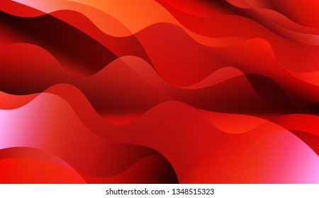 Geometric Pattern With Lines, Wave. For Cover Page, Landing Page, Banner. Vector Illustration with Color Gradient.