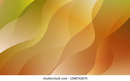 Geometric Pattern With Lines, Wave. Design For Cover Page, Poster, Banner Of Websites. Vector Illustration with Color Gradient