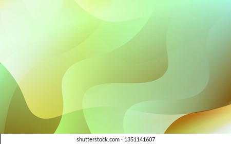 Geometric Pattern With Lines, Wave. Design For Cover Page, Poster, Banner Of Websites. Vector Illustration with Color Gradient