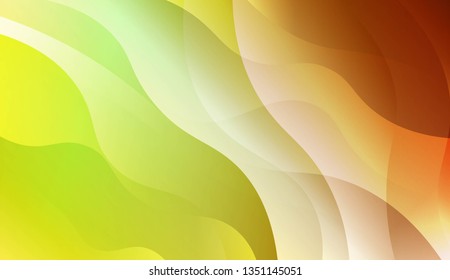Geometric Pattern With Lines, Wave. Design For Cover Page, Poster, Banner Of Websites. Vector Illustration with Color Gradient