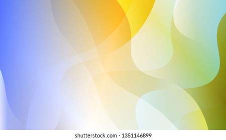 Geometric Pattern With Lines, Wave. Design For Cover Page, Poster, Banner Of Websites. Vector Illustration with Color Gradient