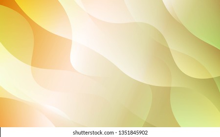 Geometric Pattern With Lines, Wave. Design For Cover Page, Poster, Banner Of Websites. Vector Illustration with Color Gradient