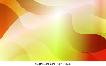 Geometric Pattern With Lines, Wave. Design For Cover Page, Poster, Banner Of Websites. Vector Illustration with Color Gradient