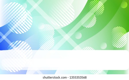 Geometric Pattern With Lines, Wave. For Design, Presentation, Business. Vector Illustration with Color Gradient