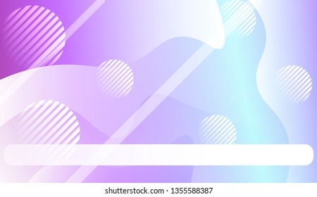 Geometric Pattern With Lines, Wave. For Design, Presentation, Business. Vector Illustration with Color Gradient