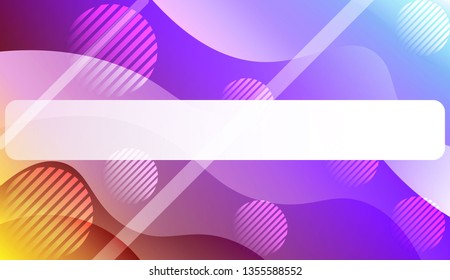 Geometric Pattern With Lines, Wave. For Design, Presentation, Business. Vector Illustration with Color Gradient